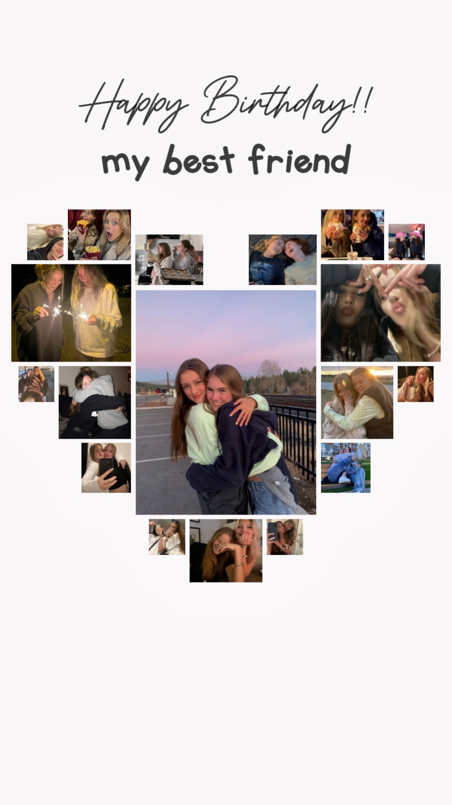 Birthday best friend