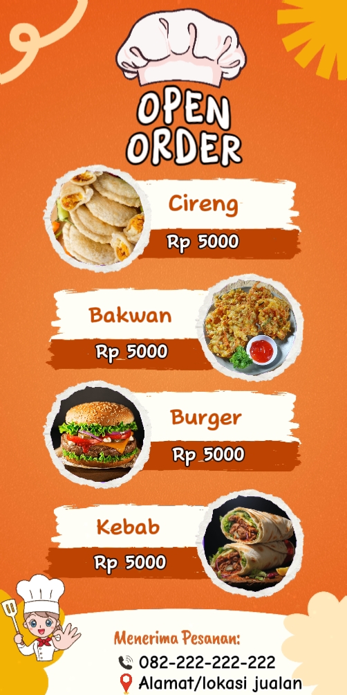 open order jualan