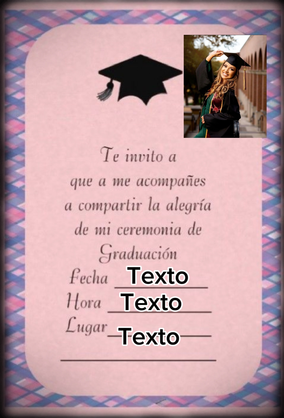 Convite graduacio