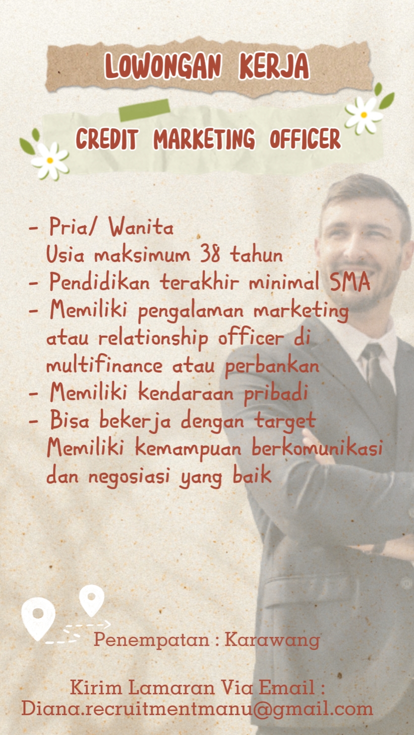 Poster Lowongan 