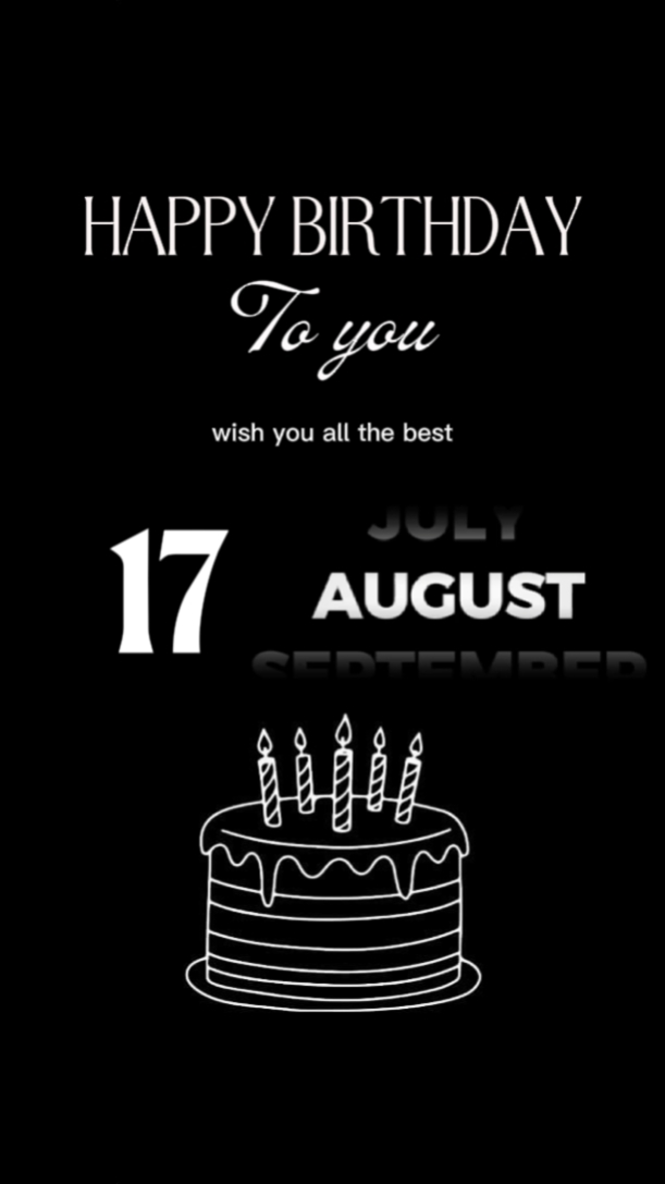 hbd august 17