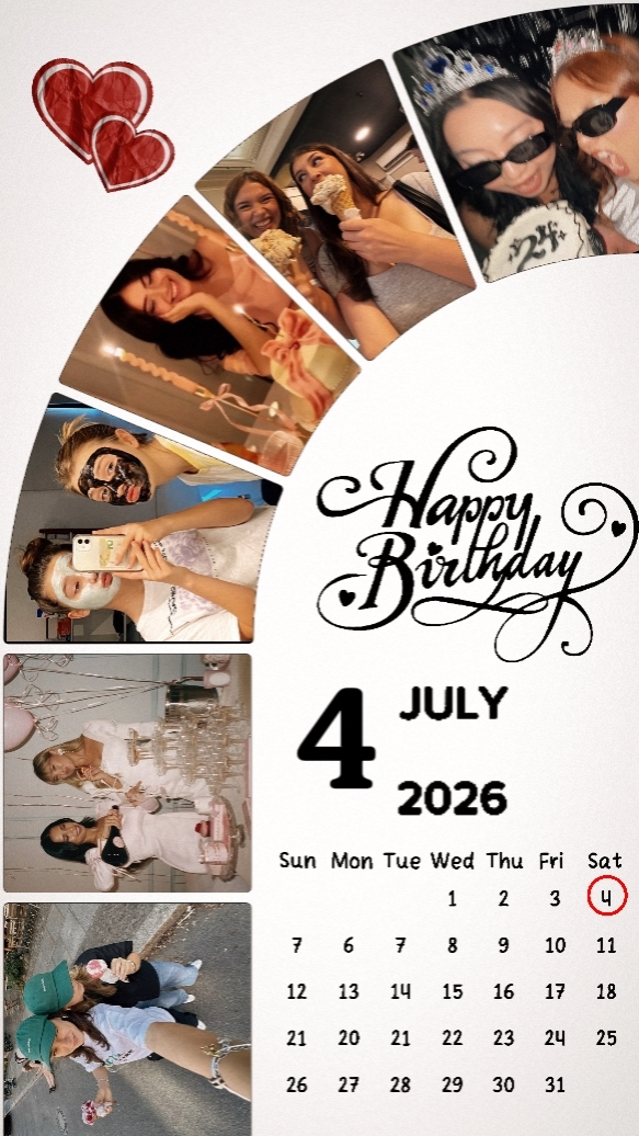 Birthday Calendar 