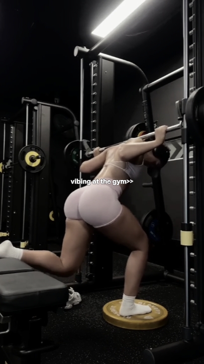 Vibrando en el gimnasio