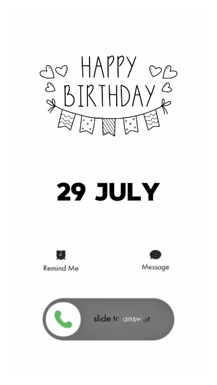 HBD DAUGHTER 29 JULY