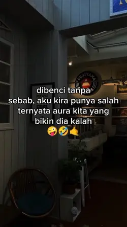 dibenci tanpa sebab 