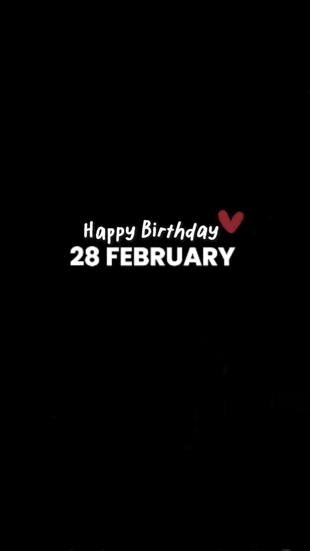 28 MY LOVE BDAY