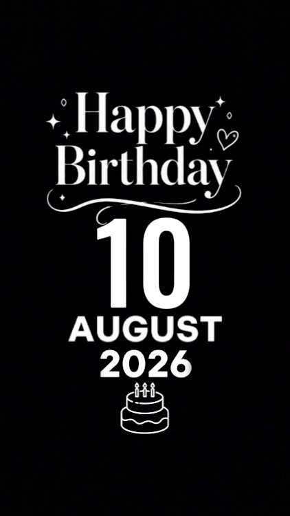 DOĞUM GÜNÜ SON 10 AĞUSTOS 