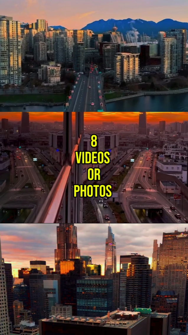 8 VIDÉOS OU PHOTOS 