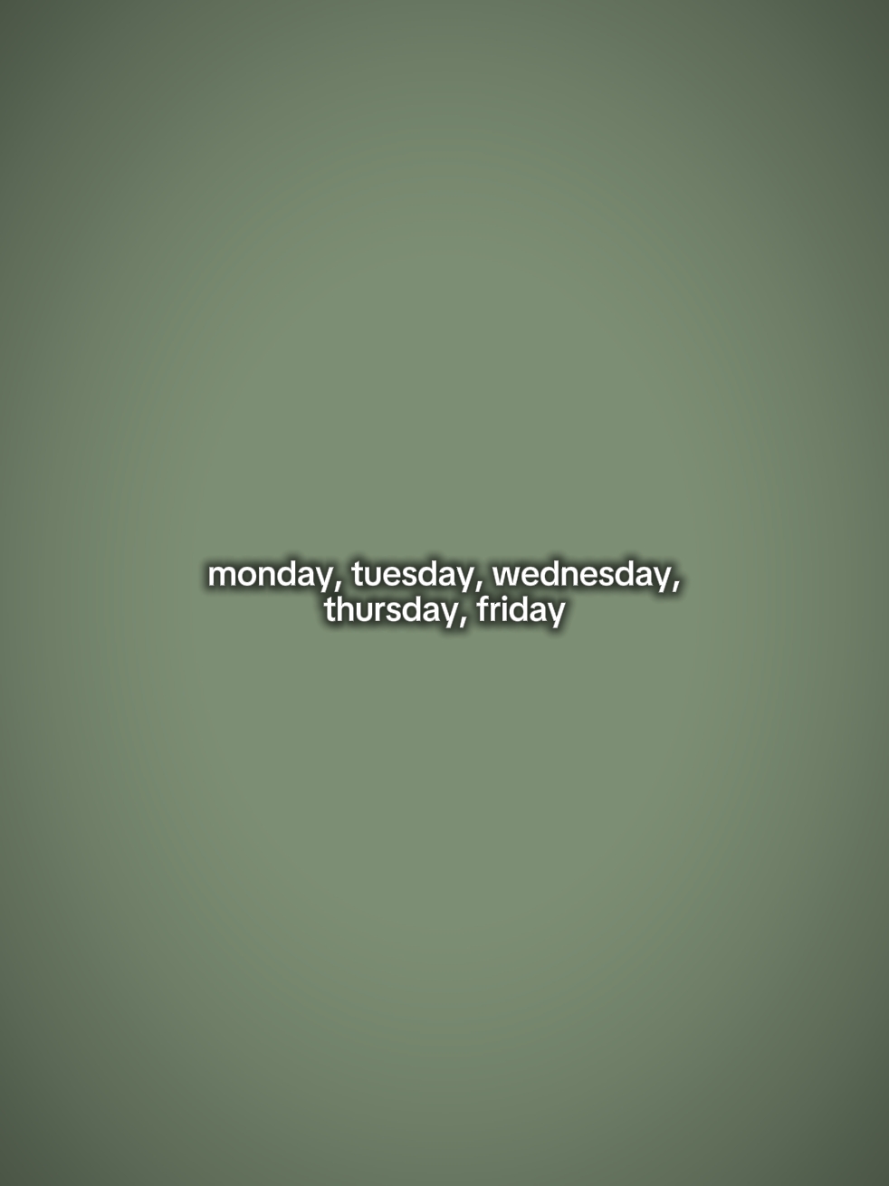 monday-sunday