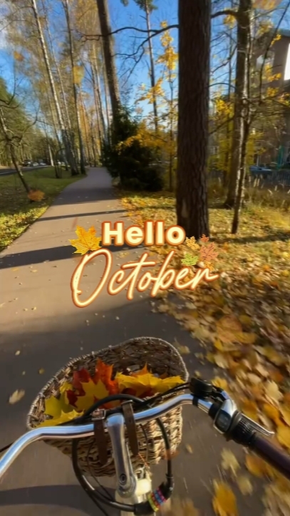 my October