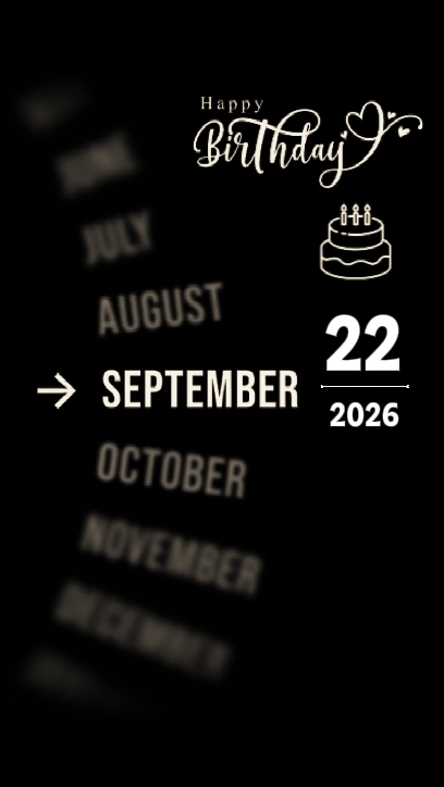 BDAY SON 22 SEP
