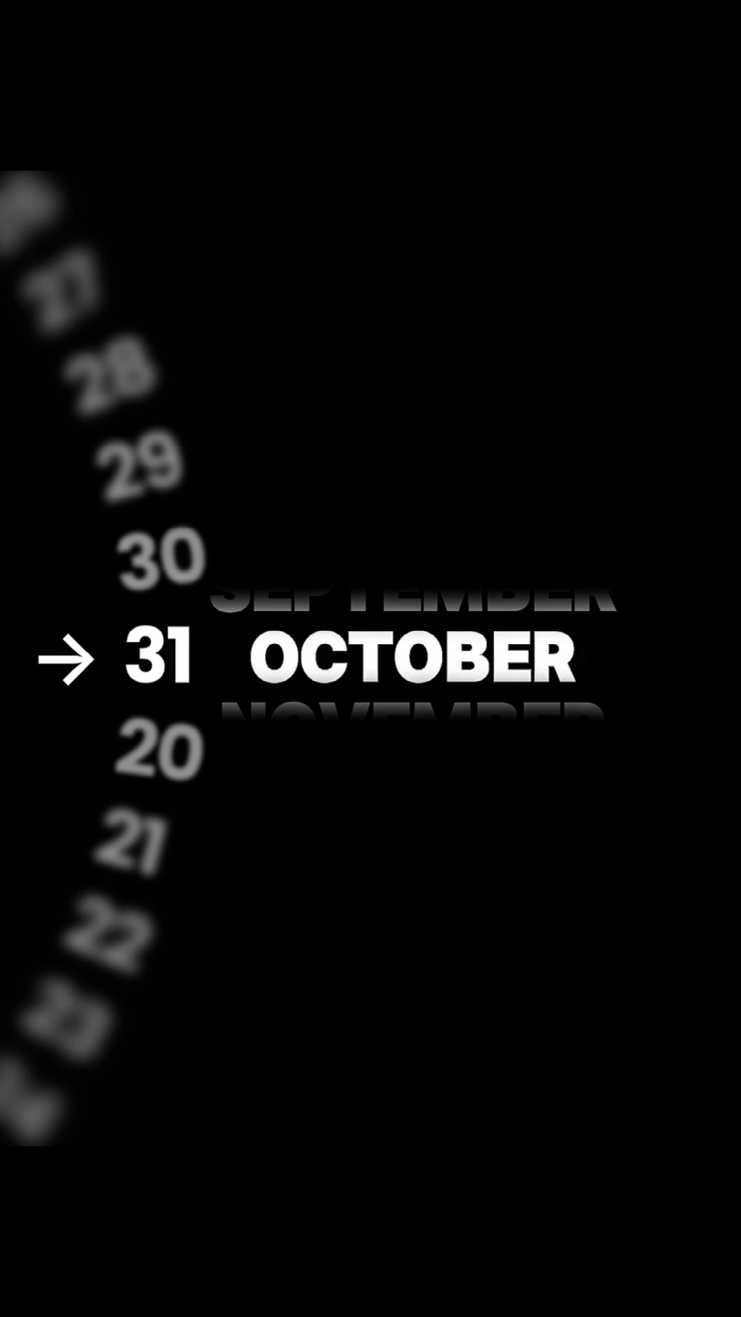 Birthday 31 October
