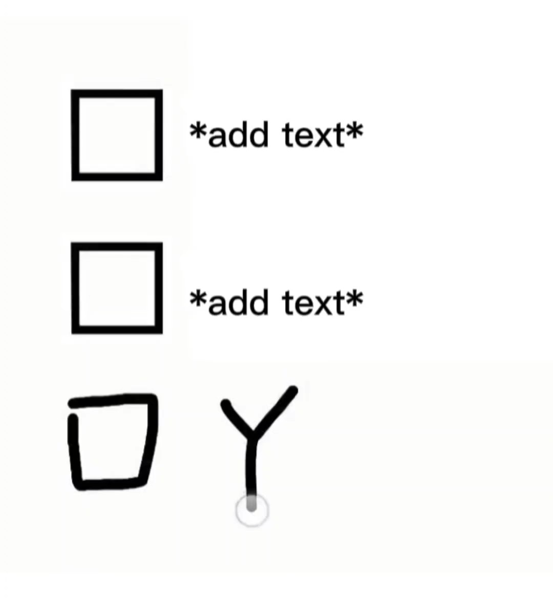 New template