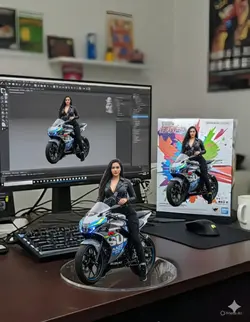 Motor figurine