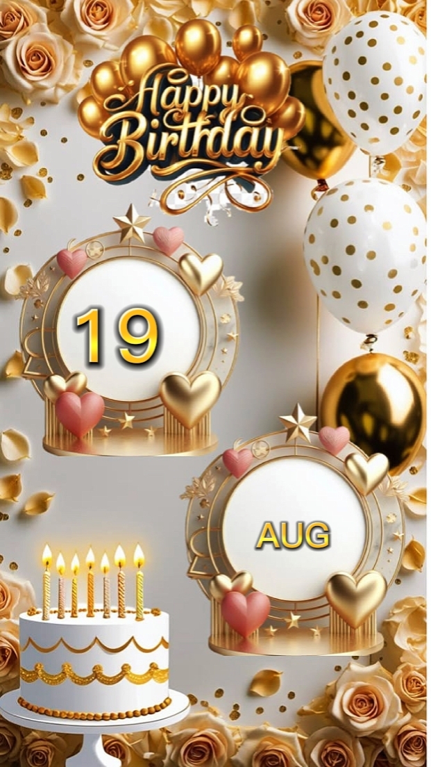 HBD 19 AUGUST 