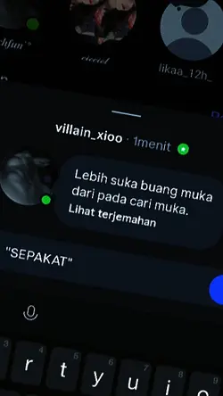 lbih suka buang muka