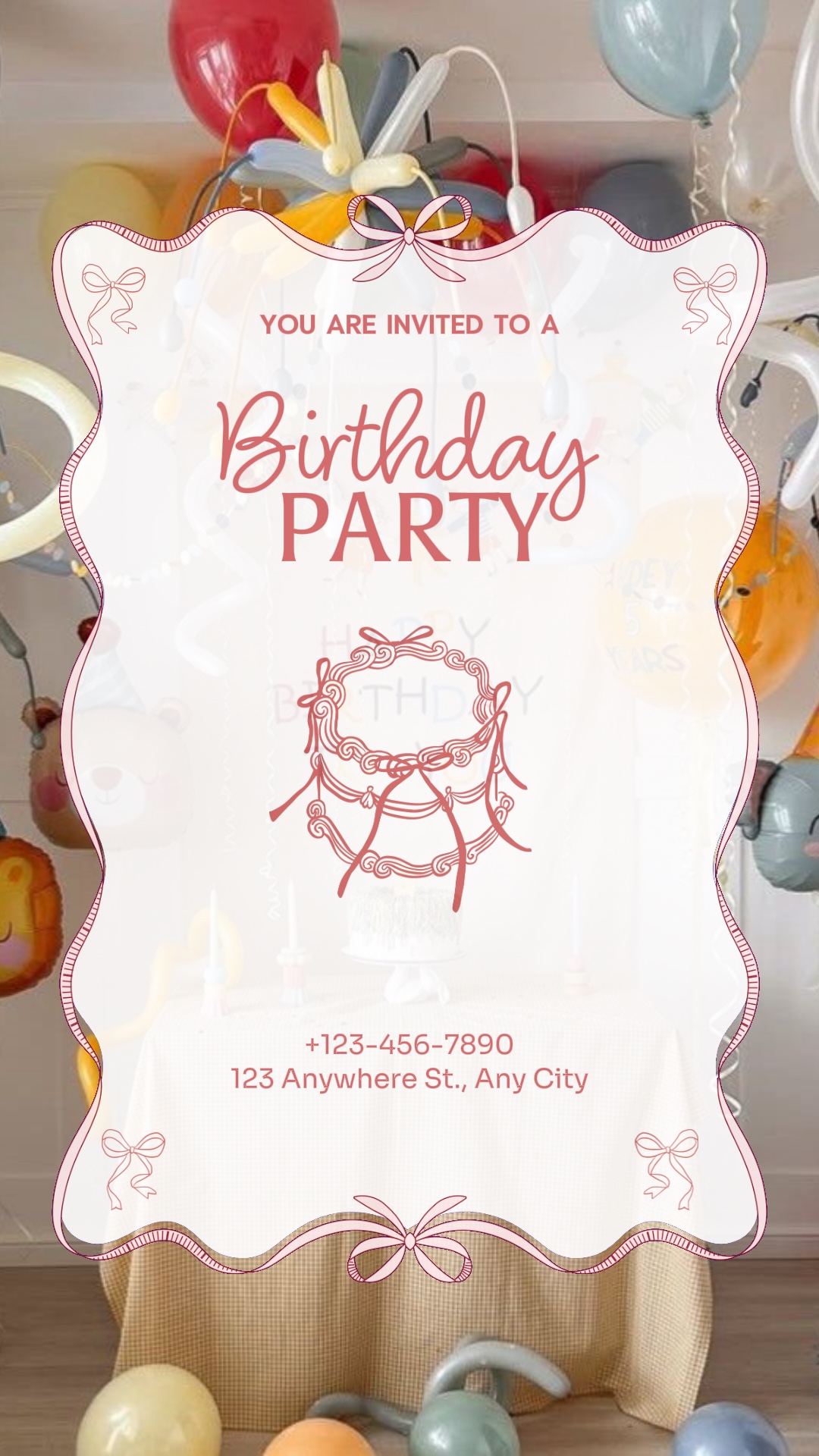 INVITACIÓN DE CUMPLEAÑOS