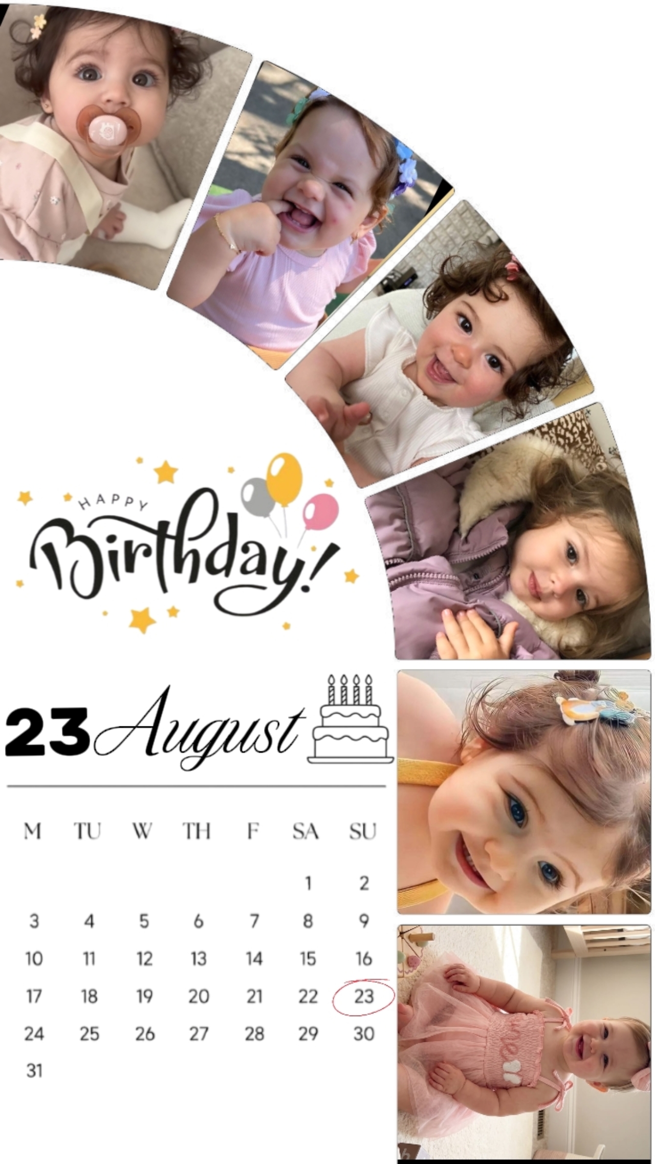 birthday 23 August