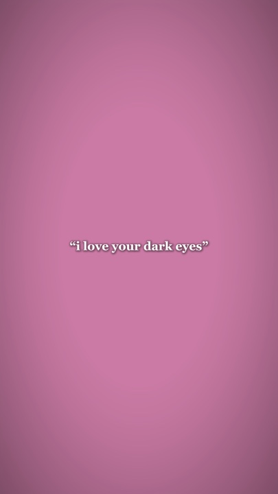 Yeux sombres
