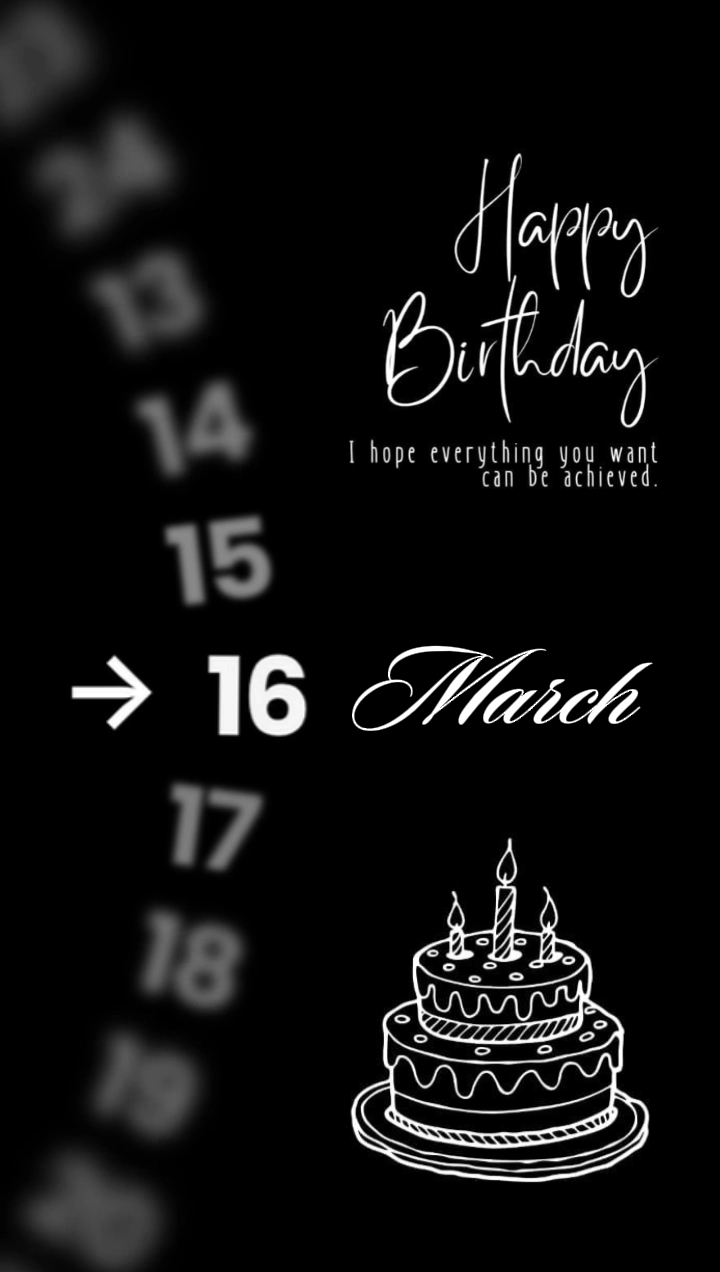 Hbd 16 march 2026