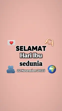 hari ibu sedunia 