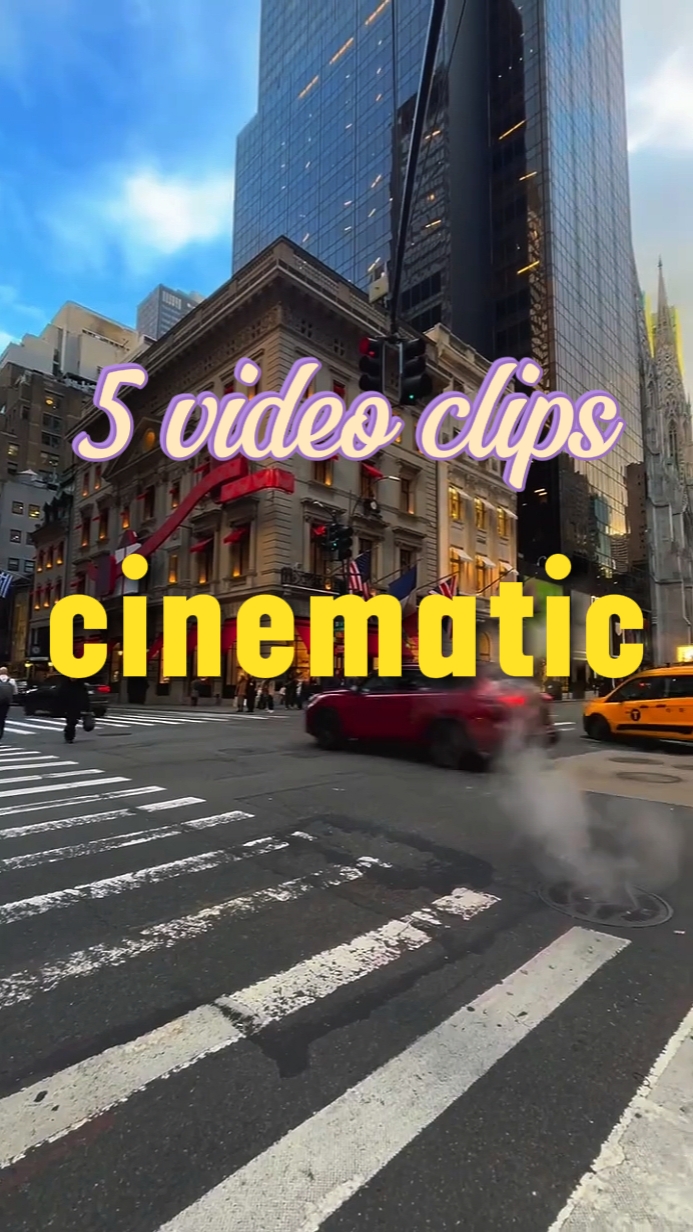 5 clips cinematic