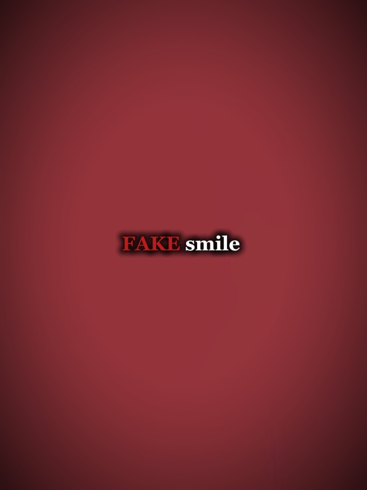 Sonrisa falsa y real 