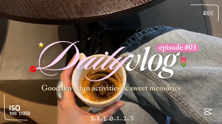 Introdução diária do vlog