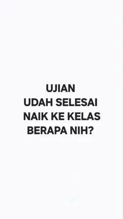 KELAS BERAPA?