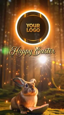 Happy Easter Logo