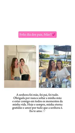 Minha mãe é pai❤️
