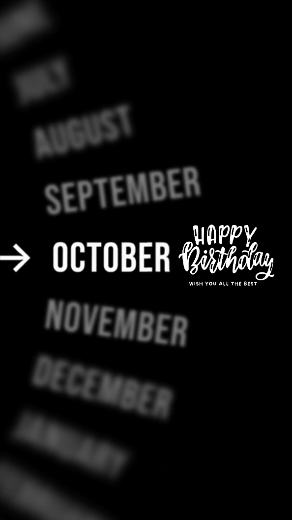 HBD OUTUBRO