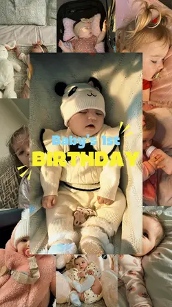 Baby’s 1st Birthday