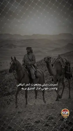 اسرجت خيلي وجهزت