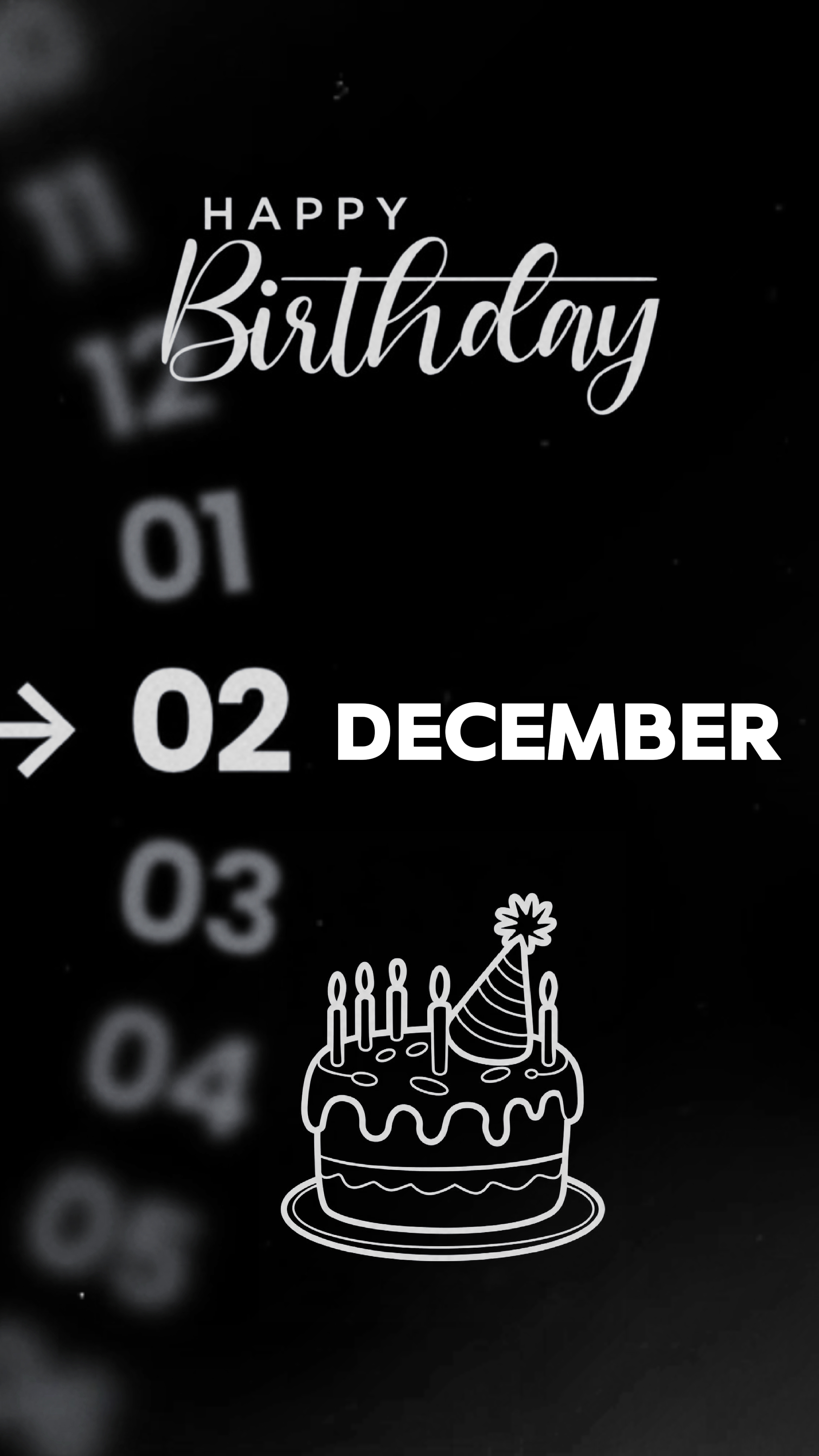 Selamat ulang tahun 2 Desember 