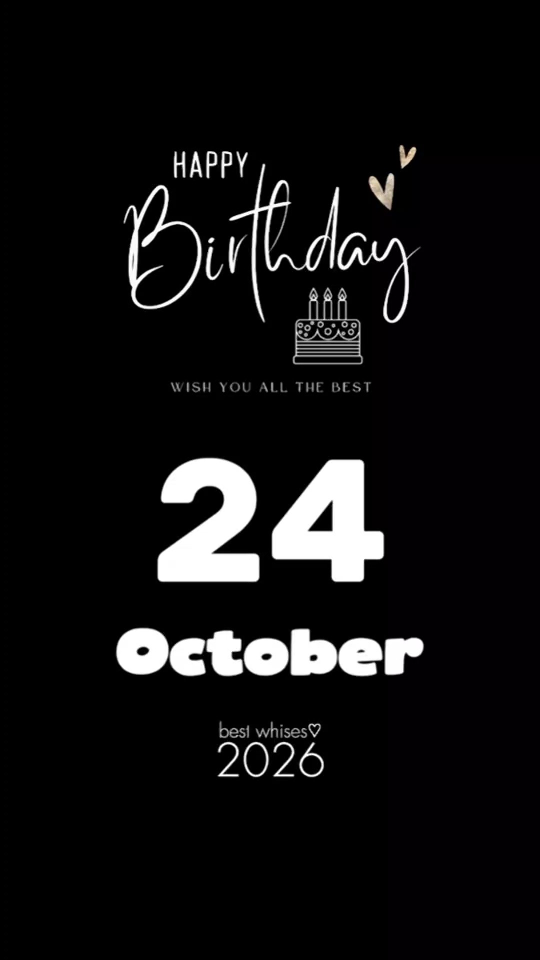 selamat ulang tahun 24 oktober 