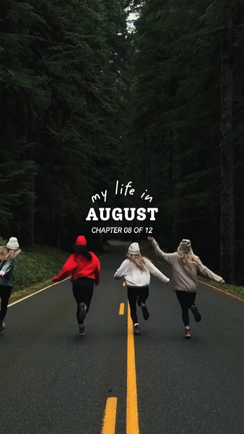 my life in august 