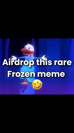 Frozen duck