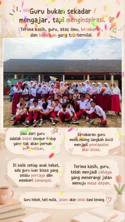 Terimakasih Guruku