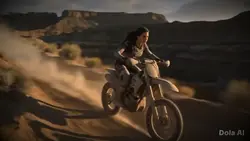 WOMAN MOTOCROSS 