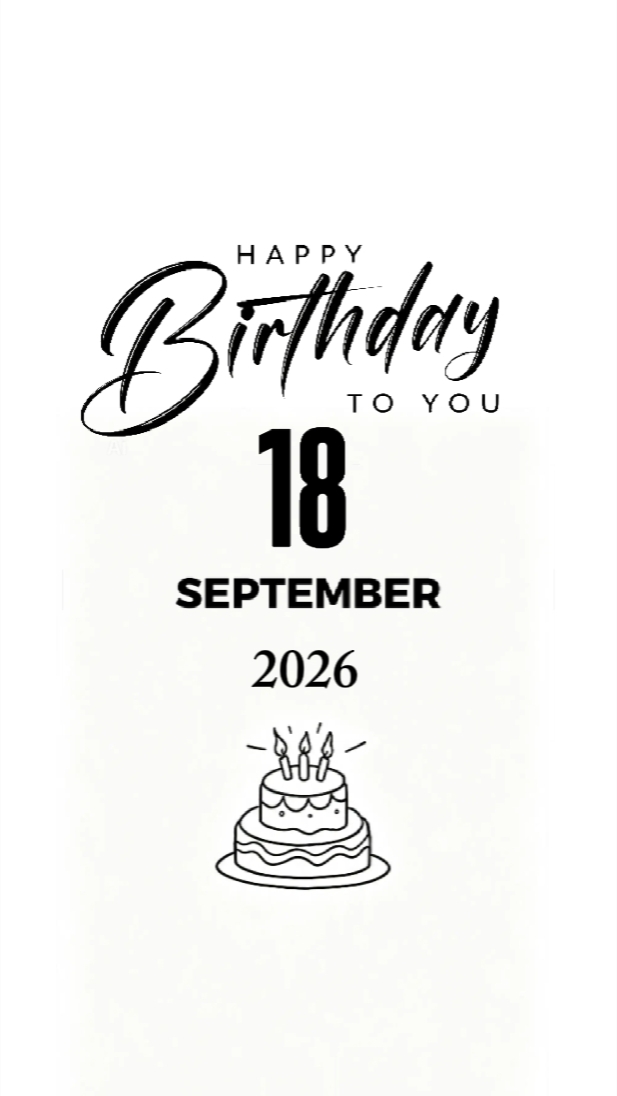 HBDY IRMÃ 18 DE SETEMBRO