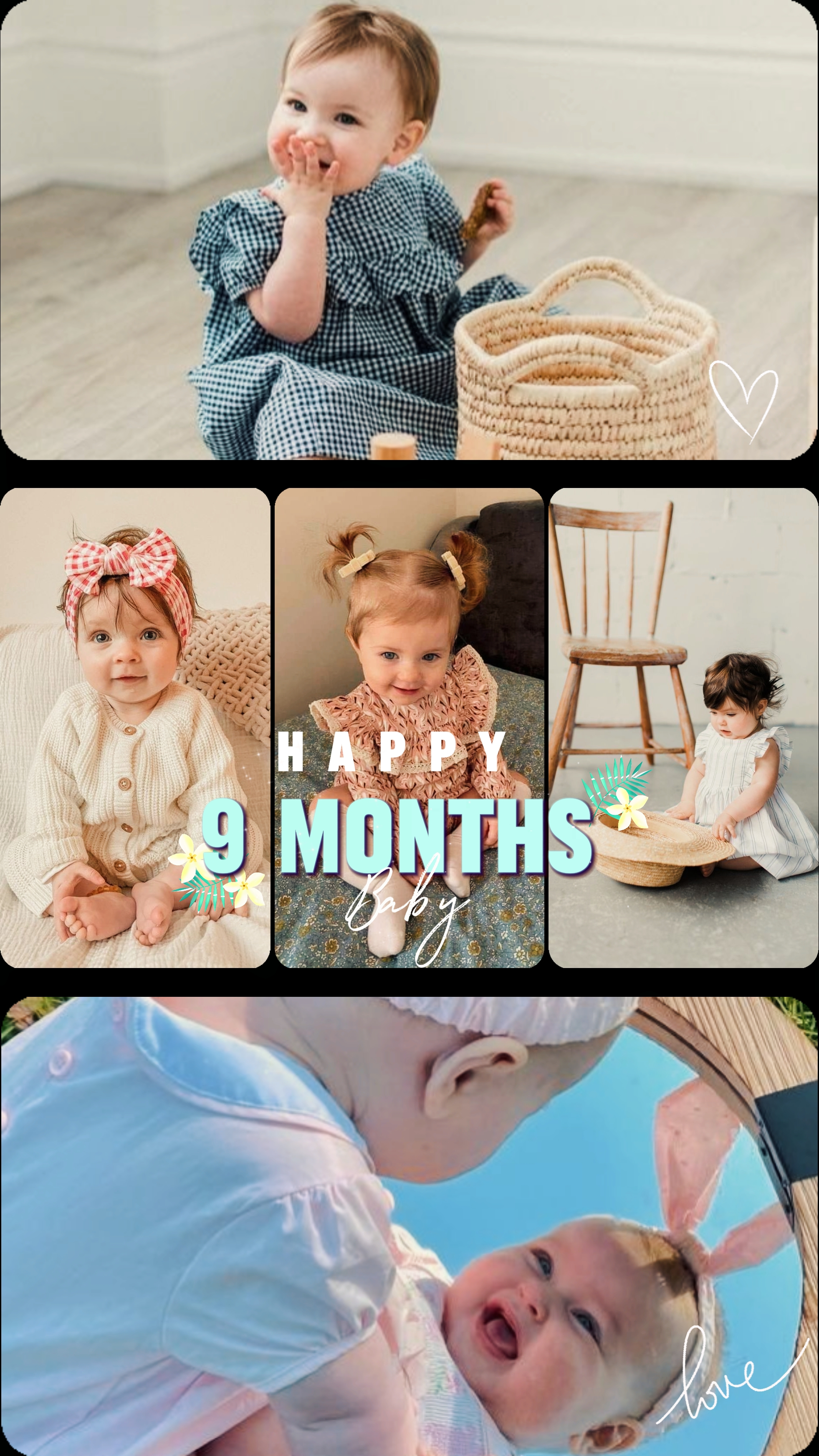 Happy 9 Months Baby 