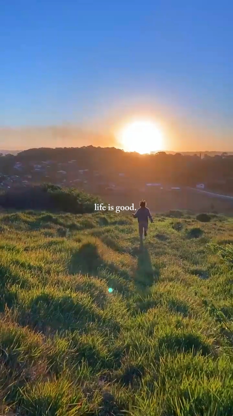 A vida é boa