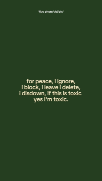 for peace ignore 