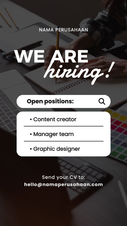 story : weare hiring