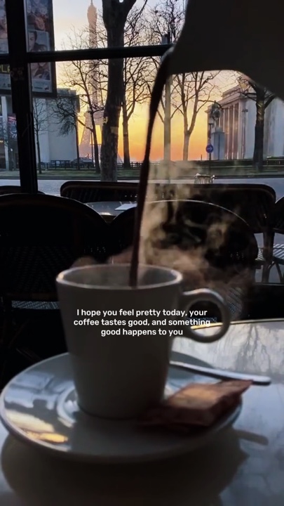 Kopi di pagi hari