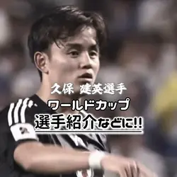 【ワールドカップ選手紹介などに!!】
