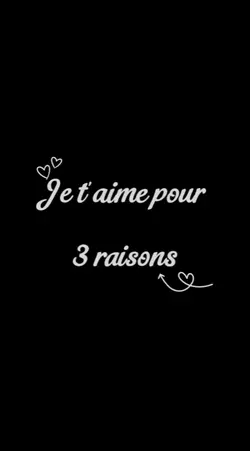 Jtm pour 3 raisons 