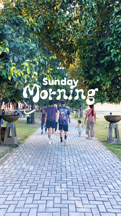 Vlog Minggu pagi