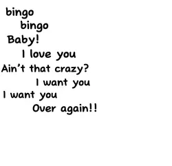 BINGO BINGO BABBY❤️🫶🏻